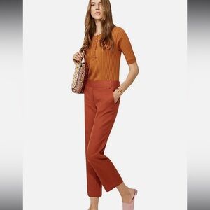 Tory Burch Womens Size 2 Bryce Pants Sienna Color/ 232 MSRP